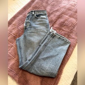 AGoldE Riley High Rise Straight Crop size 28